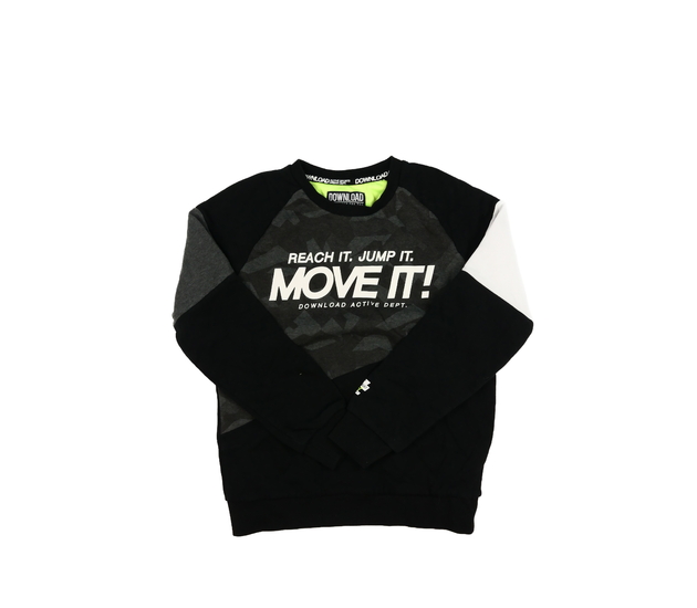 Tmavší vzorovaná mikina C&A