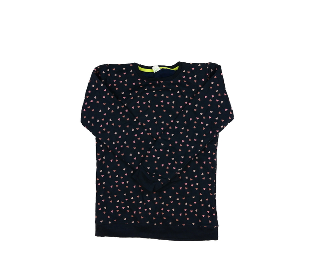 Modrá mikina se srdíčky 