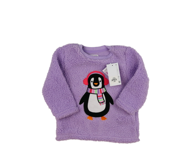 Nová fialová chlupatá mikina Primark 