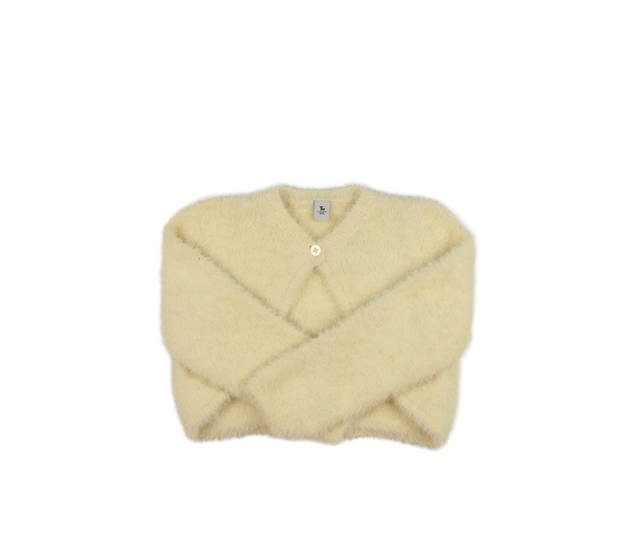 Žluté žinylkové bolerko Tu 