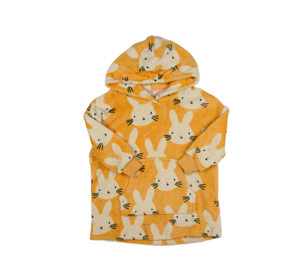 Žlutá oversize mikina se zajíčky M&S