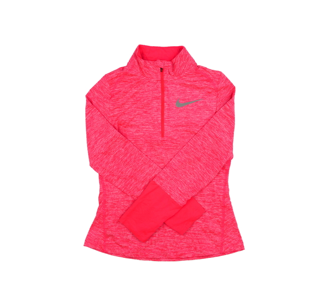 Slabá růžová sportovní mikina Nike 