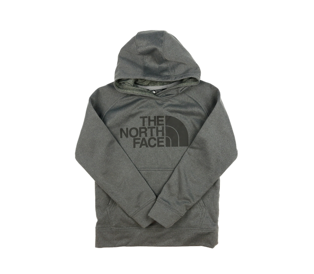 Šedá melírovaná mikina The North Face