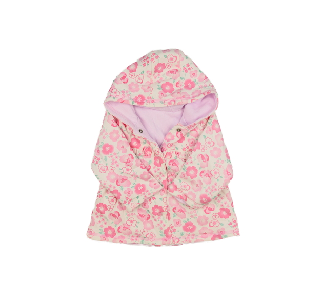 Květinová světlá mikina 