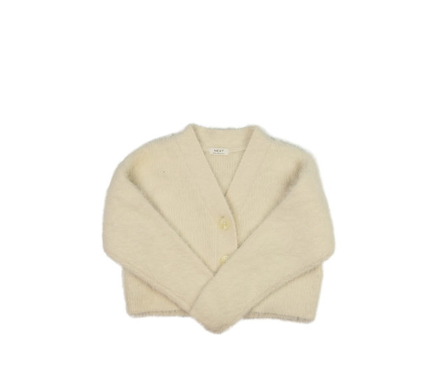 Krémový žinylkový svetr Next