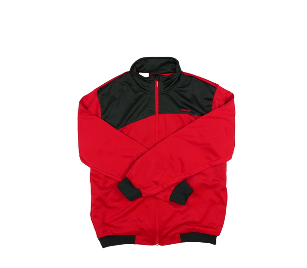 Červená sportovní mikina Reebok