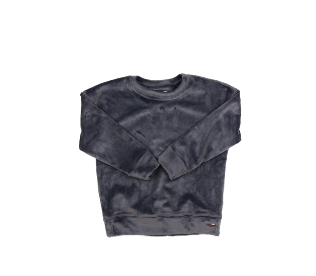 Tmavá hebká mikina Next