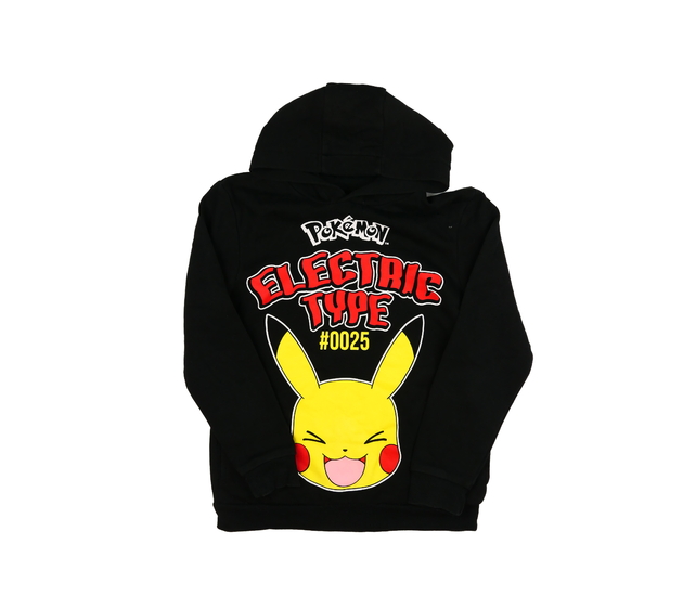 Černá mikina s motivem Pokémon George