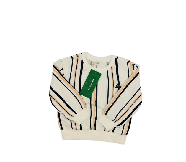 Nová slabá pruhovaná mikina 