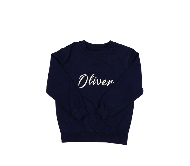 Tmavě modrá mikina 