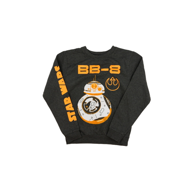 Šedá mikina s motivem Star Wars