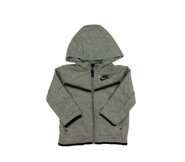 Šedá melírovaná mikina Nike 