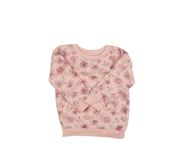 Růžová květinová mikina Primark 