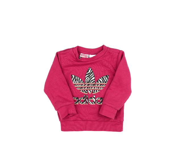 Růžová mikina Adidas 