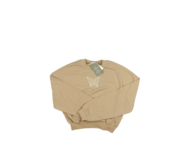 Nová hnědá slabá crop mikina vel. 170 H&M