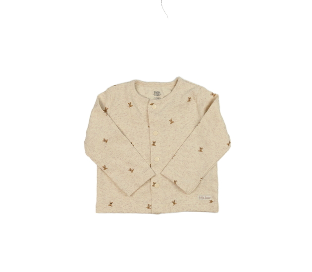 Hnědá mikinka na patenty F&F