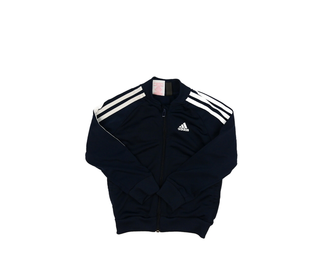 Tmavě modrá sportovní mikina Adidas 