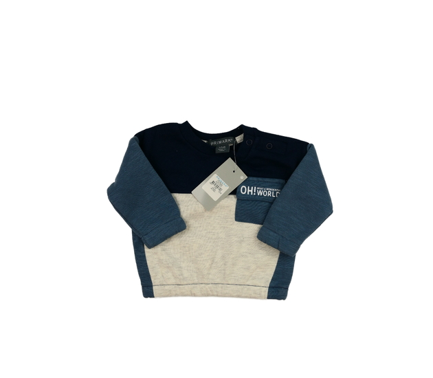 Nová modro-šedá mikina Primark 