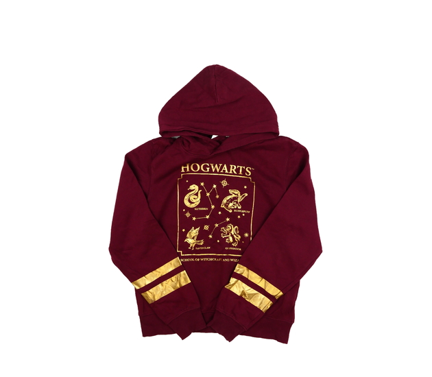 Červená kratší mikina EUR 170 Harry Potter H&M