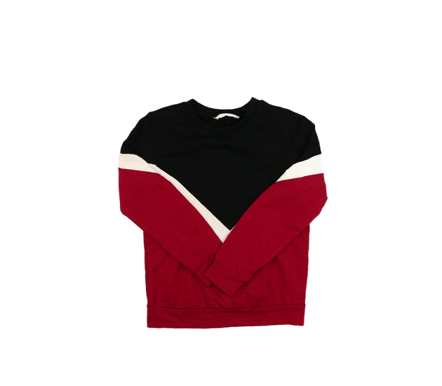 Trojbarevná slabší mikina 