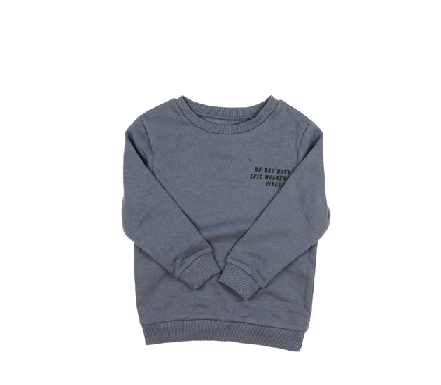 Modrá mikina s nápisy George