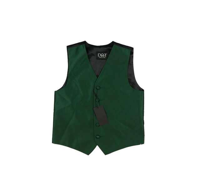 Nová zeleno-černá společenská vesta 
