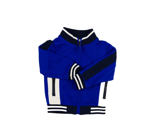  Modro-bílá mikina s podšívkou M&S