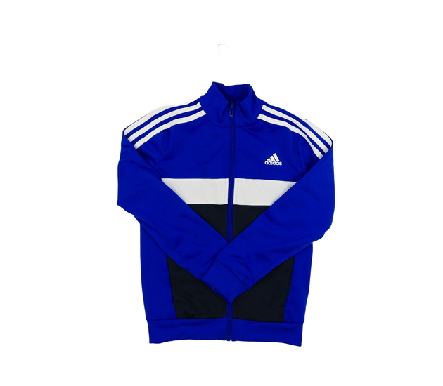 Modrá sportovní mikina Adidas 