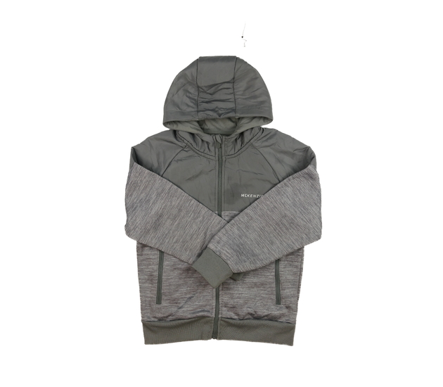 Šedá melírovaná mikina McKenzie 