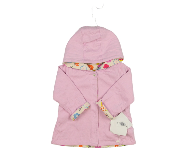 Nová růžová oboustranná slabší mikina 