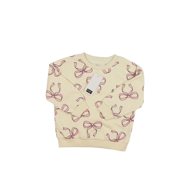 Nová krémová mikina s mašlemi F&F