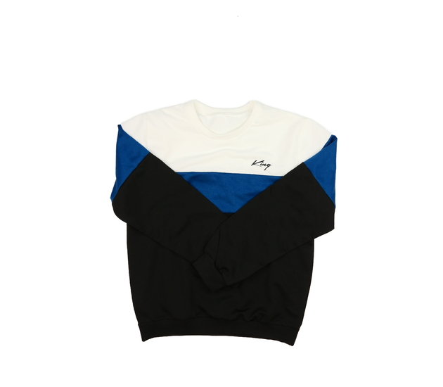 Trojbarevná slabší mikina 