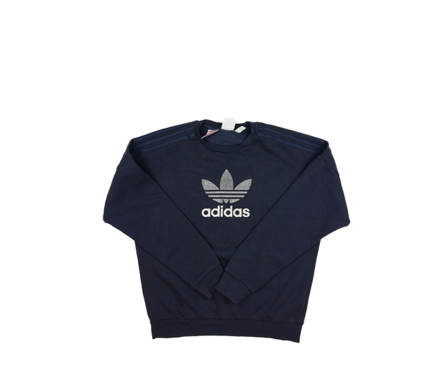 Tmavě modrá mikina Adidas 