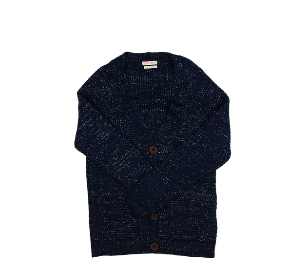 Pletený kardigan s metalickými vlákny Fatface