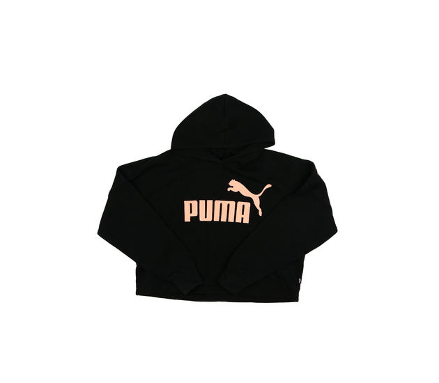 Černá crop mikina Puma 