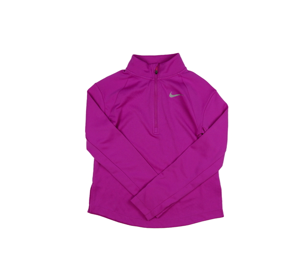 Růžová sportovní mikina Nike 