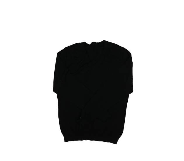 Černý přízový svetr George