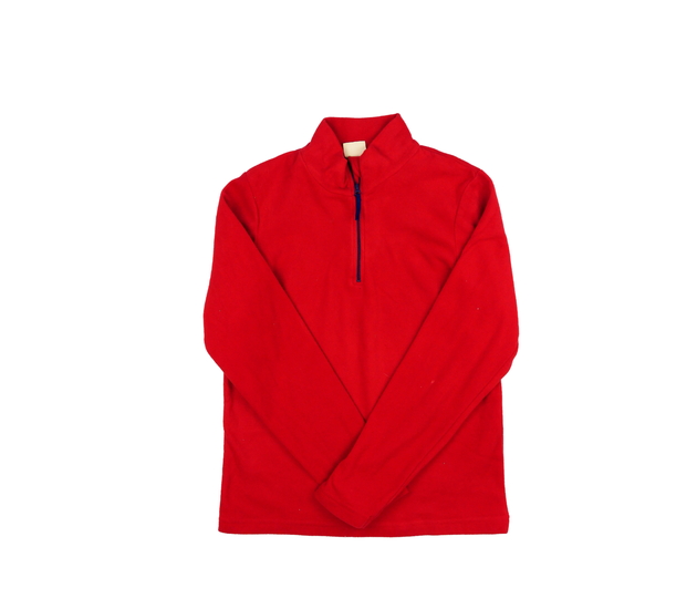 Červená fleecová mikina Mountain Warehouse 