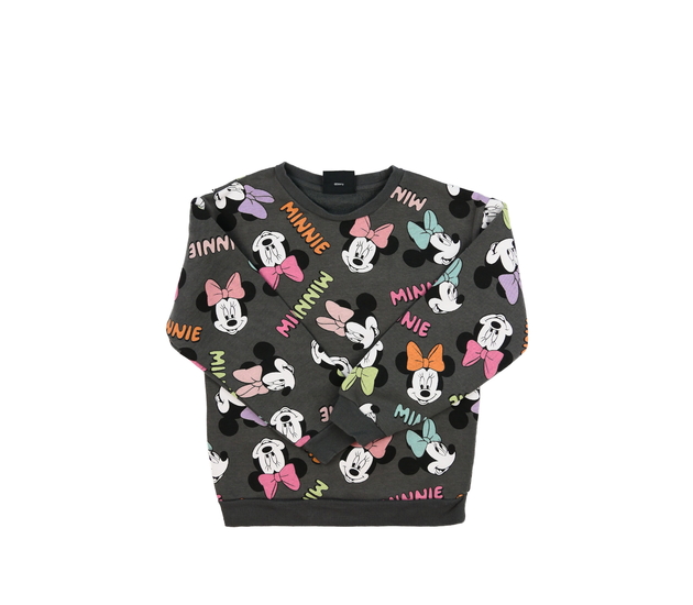 Šedá mikina Minnie Disney Primark 