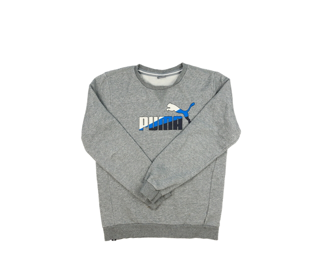Šedá melírovaná mikina Puma 