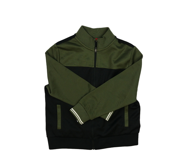 Černo-zelená mikina M&S