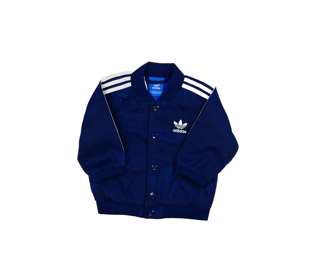 Tmavě modrá mikina Adidas