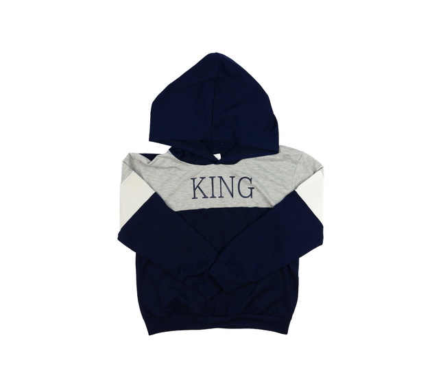 Tmavá slabá mikina 