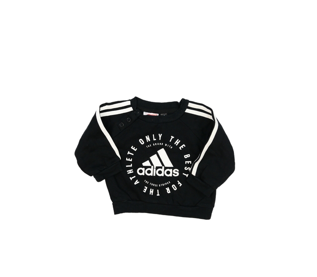 Černá mikina Adidas 