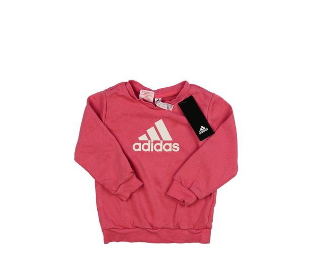 Růžová mikina Adidas