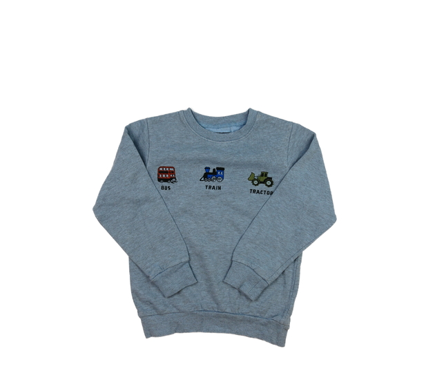 Modrá melírovaná mikina Next