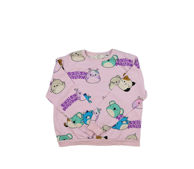 Světle růžová mikina s obrázky H&M