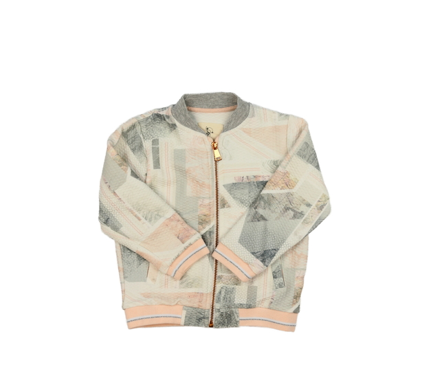 Světlá vzorovaná mikina River Island 