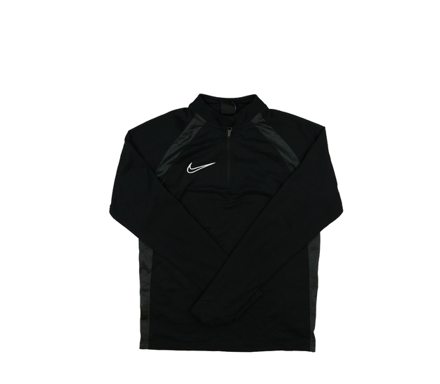 Černo-šedá sportovní mikina Nike 