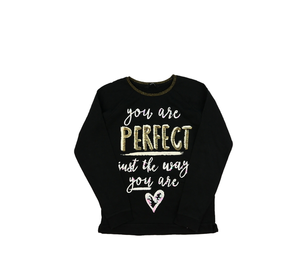 Černá mikina s nápisy George